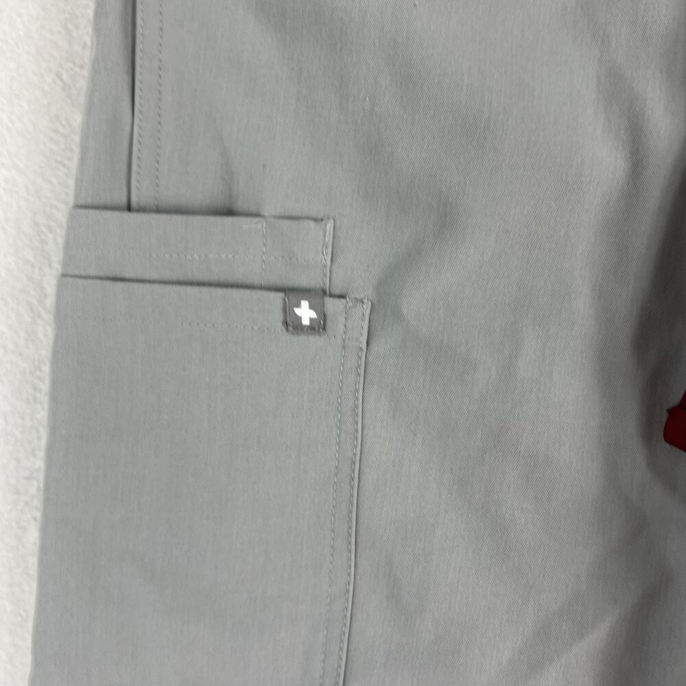 Figs Technical Collection Scrub Pants Women's Size Small Light Gray - Picture 4 of 11